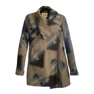 Thread Supply Warm Casual Pea Women Coat, Multicolored, Size M
